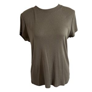 A New Day Olive Green/Taupe Women's Pullover Top